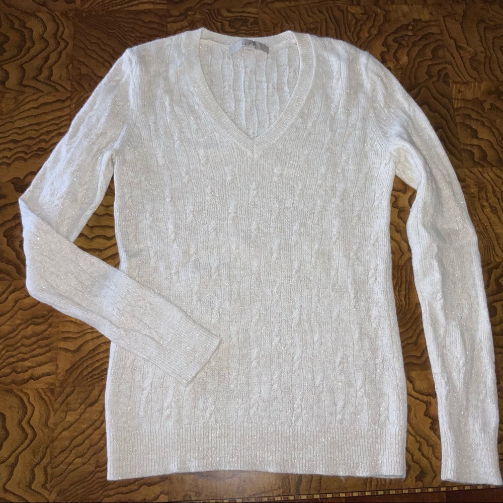 Loft Sweater with Gold Thread
